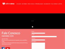 Tablet Screenshot of editoraviena.com.br